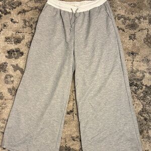 SHEIN Gray Wide-Leg Pants